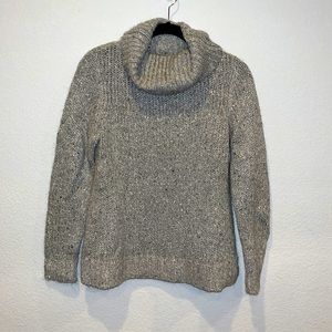 Talbots. M. Nwt. Grey turtleneck sweater. Very pretty!
